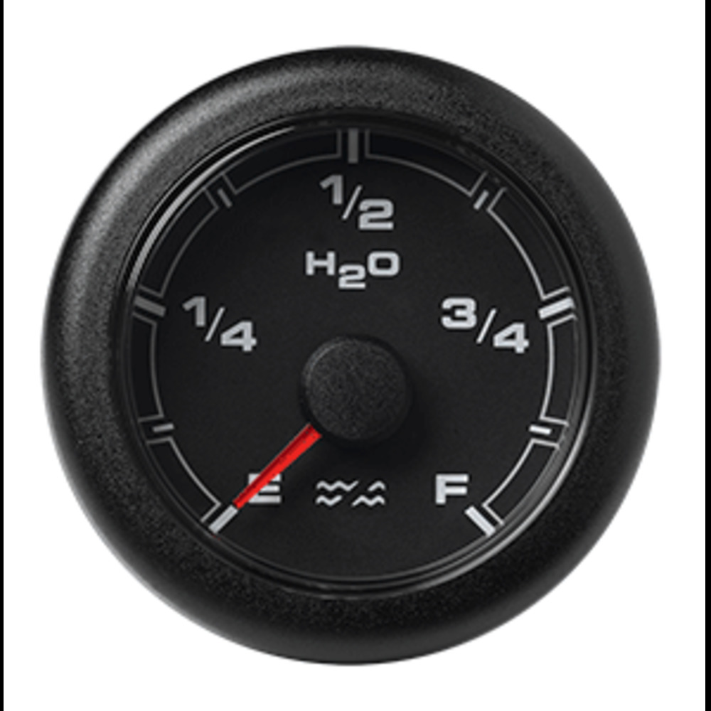 VDO Marine 2-1/16" (52MM) OceanLink Waste Water Gauge - Black Dial and amp; Bezel