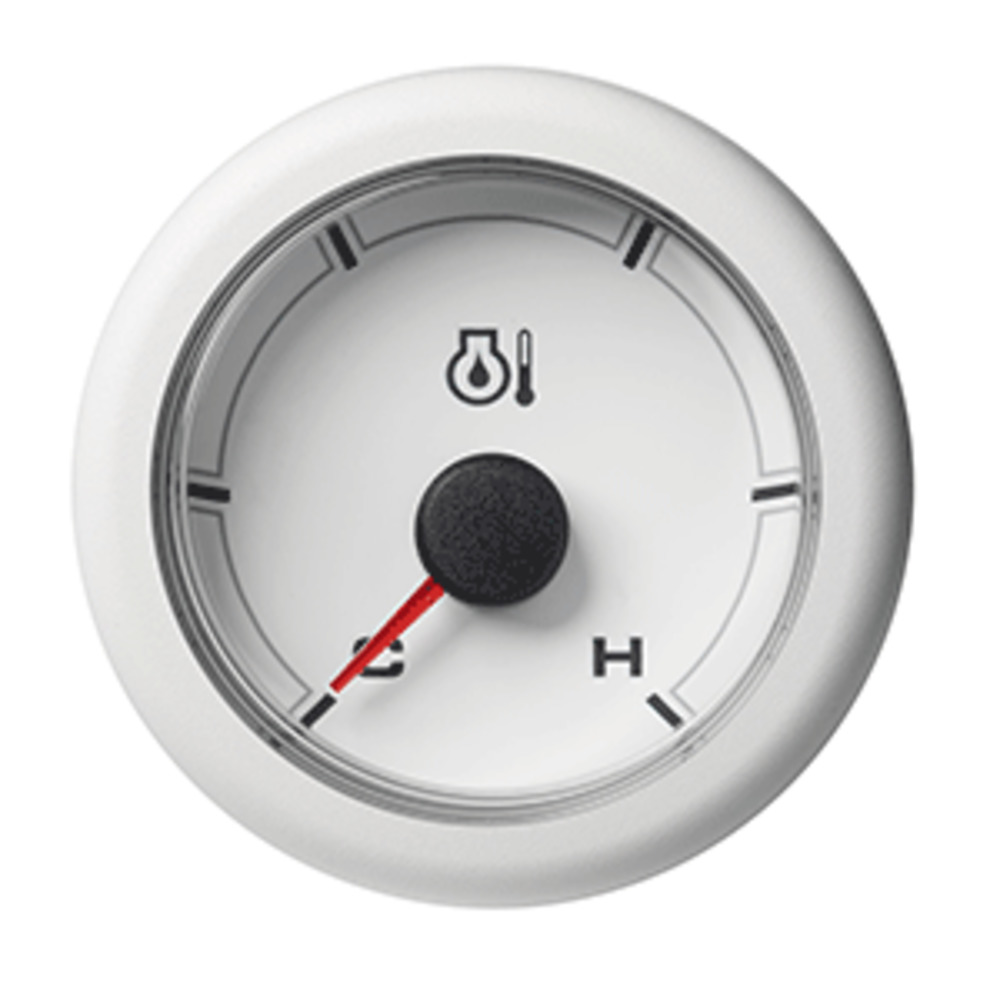 VDO Marine 2-1/16" (52MM) OceanLink Engine Oil Temperature Cold/Hot (300 and deg;F) - White Dial and amp; Bezel