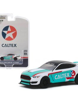 2019 Ford Mustang Shelby GT350R Caltex Hobby Exclusive 1/64 Diecast Model Car by Greenlight 30133