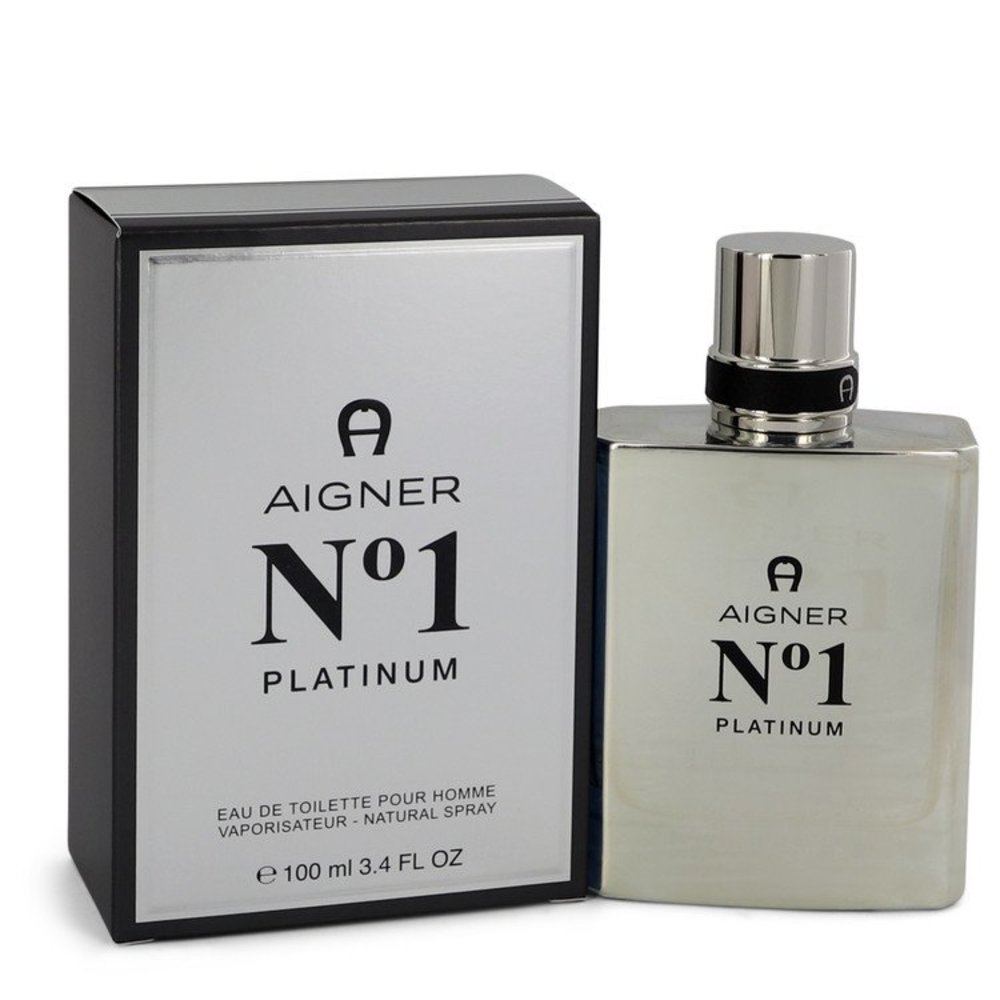 Aigner No. 1 Platinum By Etienne Aigner Eau De Toilette Spray 3.4 Oz For Men