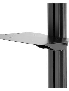Peerless-AV SmartMount Metal Shelf - For Peerless-AV Carts or Stands
