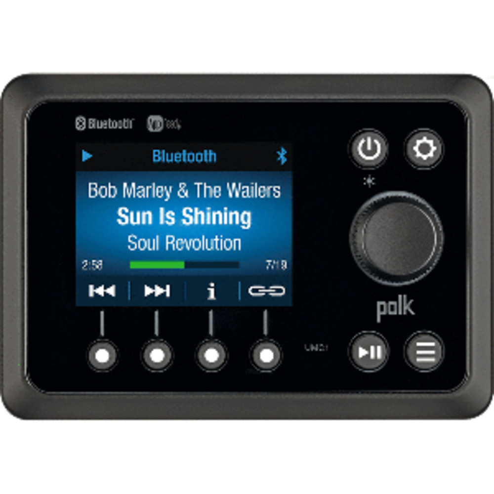 Polk App Ready Marine Commander Stereo - BT/AM/FM/APP