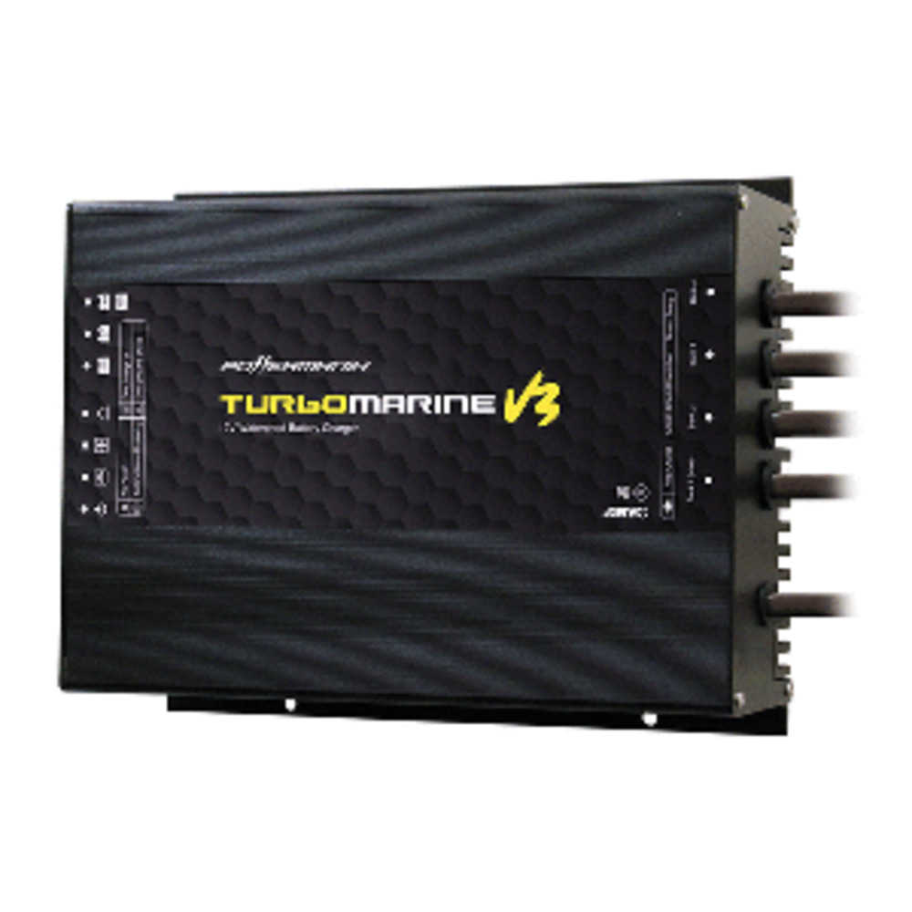 Powermania Turbo M230V3 30 Amp 2-Bank 12/24VDC Waterproof Charger