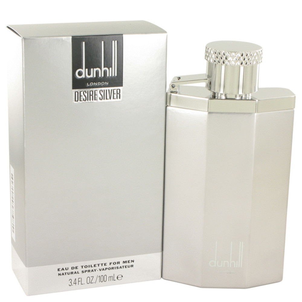 Desire Silver London By Alfred Dunhill Eau De Toilette Spray 3.4 Oz For Men