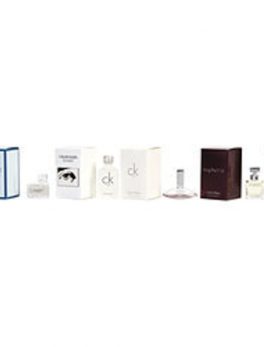 Calvin Klein Variety 5 Piece Womens Mini Variety With Eternity Eau De Parfum .17 Oz and Ck One Edt .33 Oz and Euphoria Eau De Parfum .13 Oz and Eternity Air Eau De Parfum .17 Oz and Calvin Klein Women Eau De Parfum .17 Oz And All Are Minis For Women