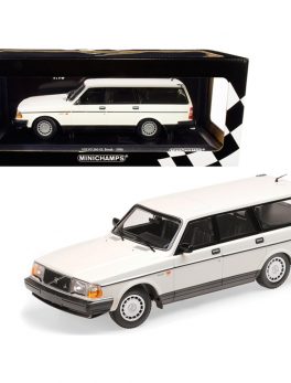1986 Volvo 240 GL Break White Limited Edition to 504 pieces Worldwide 1/18 Diecast Model Car by Minichamps 155171412