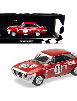 Alfa Romeo GTA 1300 Junior #33 Hezemanns / Van Lennep Winners Division 1 4H Jarama (1972) Limited Edition to 300 pieces Worldwide 1/18 Diecast Model Car by Minichamps 155721233