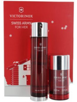 Swiss Army Edt Spray 3.4 Oz and Deodorant Stick 2.5 Oz For Women