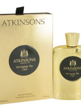 His Majesty The Oud By Atkinsons Eau De Parfum Spray 3.3 Oz For Men