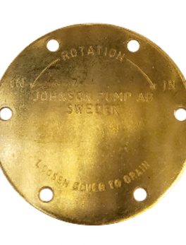 Johnson Pump End Cover F4/F5B