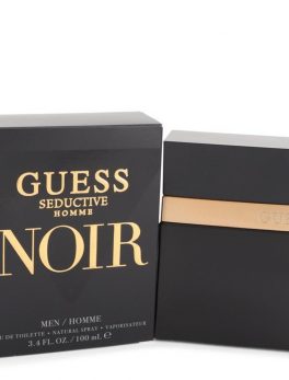 Guess Seductive Homme Noir By Guess Eau De Toilette Spray 3.4 Oz For Men