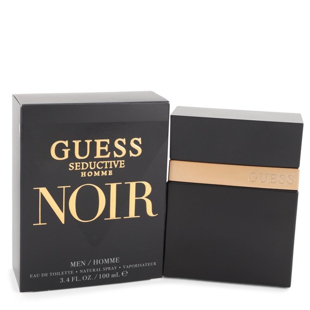 Guess Seductive Homme Noir By Guess Eau De Toilette Spray 3.4 Oz For Men
