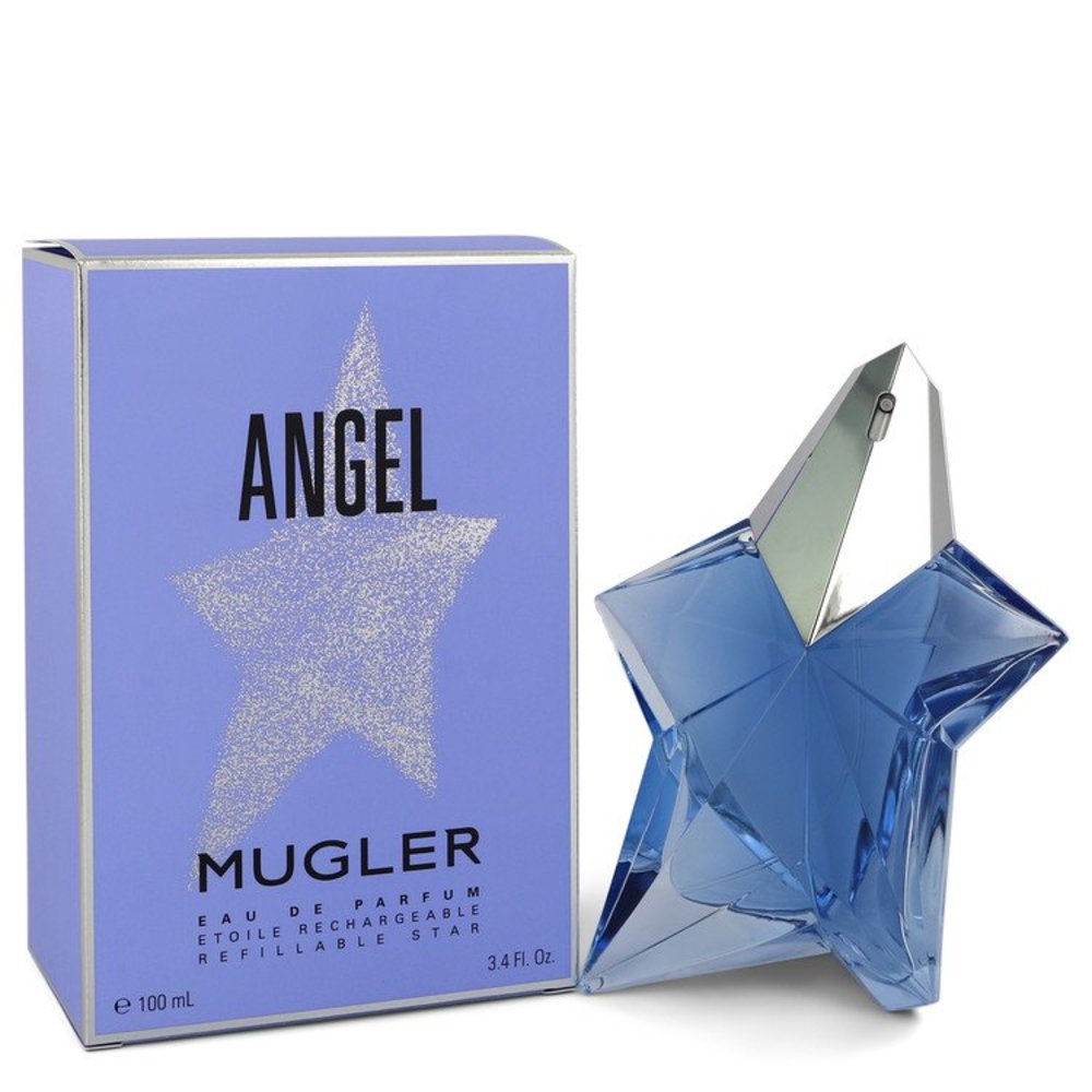 Angel By Thierry Mugler Standing Star Eau De Parfum Spray Refillable 3.4 Oz For Women