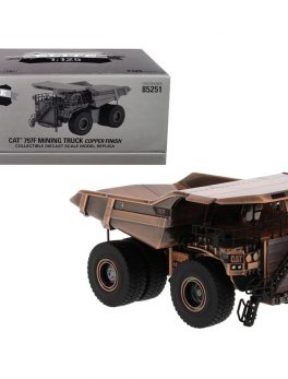 CAT Caterpillar 797F Mining Truck Copper Finish Elite Series 1/125 Diecast Model by Diecast Masters 85251