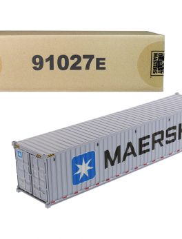40" Dry Goods Sea Container MAERSK Gray Transport Series 1/50 Model by Diecast Masters 91027E