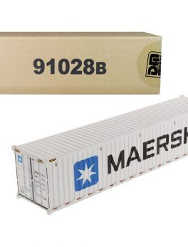 40" Refrigerated Sea Container MAERSK White Transport Series 1/50 Model by Diecast Masters 91028B