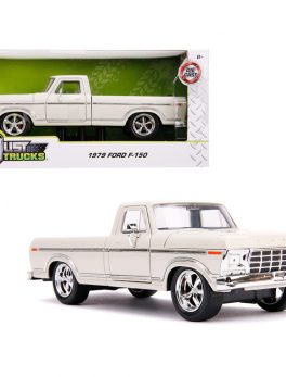 1979 Ford F-150 Pickup Truck Stock Cream Just Trucks 1/24 Diecast Model Car by Jada 31589