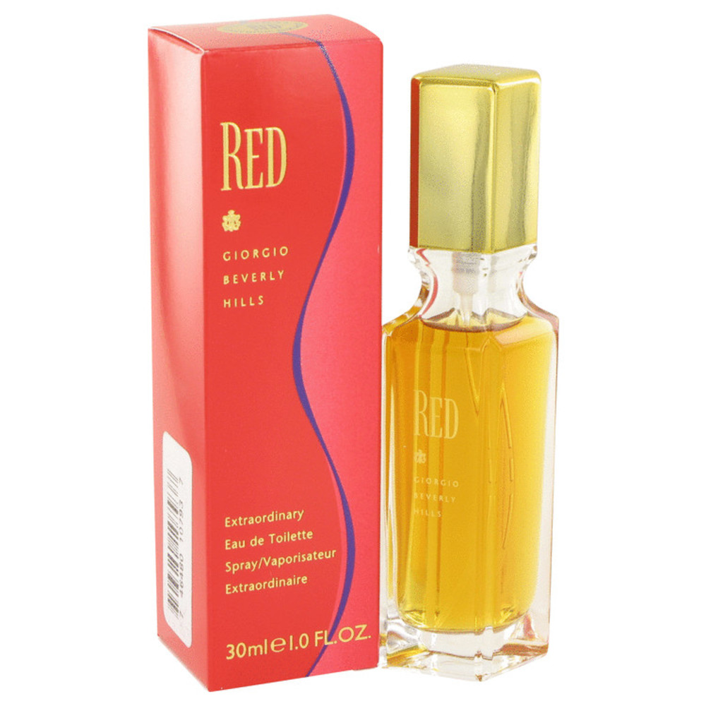 Red By Giorgio Beverly Hills Eau De Toilette Spray 1 Oz For Women