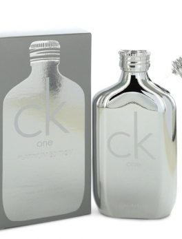 Ck One Platinum By Calvin Klein Eau De Toilette Spray (unisex) 3.4 Oz For Women