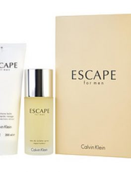 Escape Edt Spray 3.4 Oz and Aftershave Balm 6.7 Oz For Men