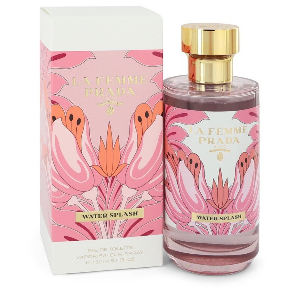 Prada La Femme Water Splash By Prada Eau De Toilette Spray 5.1 Oz For Women