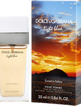 D and G Light Blue Sunset In Salina Edt Spray .85 Oz (limited Edition) For Women