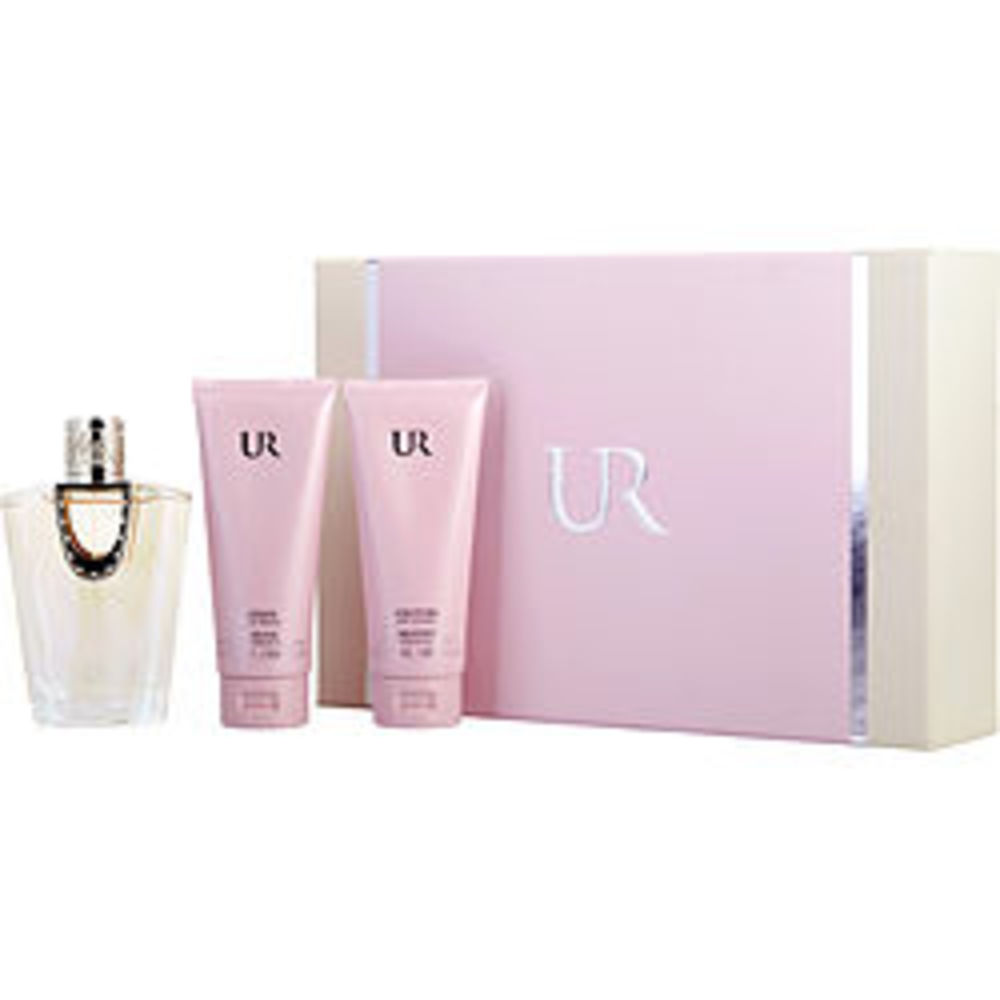 Ur Eau De Parfum Spray 3.4 Oz and Body Lotion 3.4 Oz and Body Wash 3.4 Oz For Women