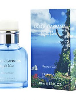 D and G Light Blue Beauty Of Capri Edt Spray 1.4 Oz For Men
