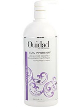 Ouidad Ouidad Curl Immersion Coconut Cleansing Conditioner Low Lather 33.8 Oz For Anyone