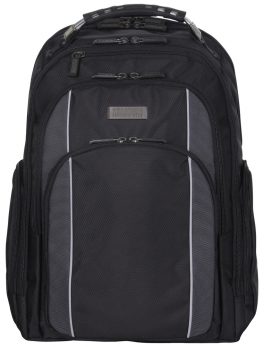 Kenneth Cole 5708725BB Reaction Slim Double Gusset Backpack for 17 Inch Laptops - Notebooks