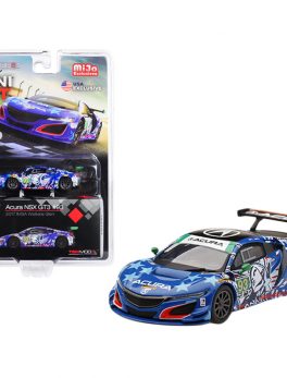 Acura NSX GT3 #93 Statue of Liberty 2017 IMSA Watkins Glen Limited Edition to 3600 pieces Worldwide 1/64 Diecast Model Car by True Scale Miniatures MGT00072