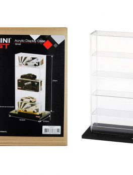 5 Car Acrylic Display Show Case Small Mini GT for 1/64 Scale Model Cars by True Scale Miniatures MGTAC03
