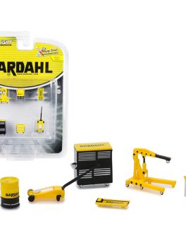Bardahl 6 piece Shop Tools Set Shop Tool Accessories Series 1 1/64 by Greenlight 16020A