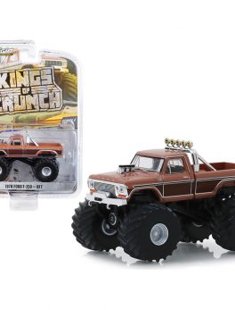 1978 Ford F-350 Monster Truck BFT Brown Kings of Crunch Series 5 1/64 Diecast Model Car by Greenlight 49050A