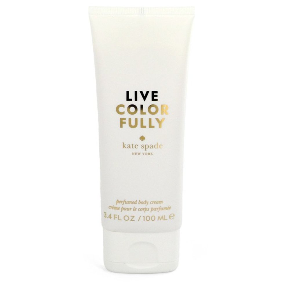 Live Colorfully By Kate Spade Body Cream 3.4 Oz For Women