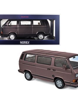 1990 Volkswagen Multivan Bus Bronze Metallic 1/18 Diecast Model Car by Norev 188543