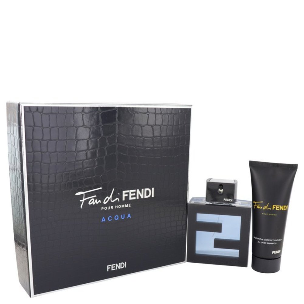 Fan Di Fendi Acqua By Fendi Gift Set -- 3.3 Oz Eau De Toilette Spray + 3.3 Oz All Over Shampoo For Men