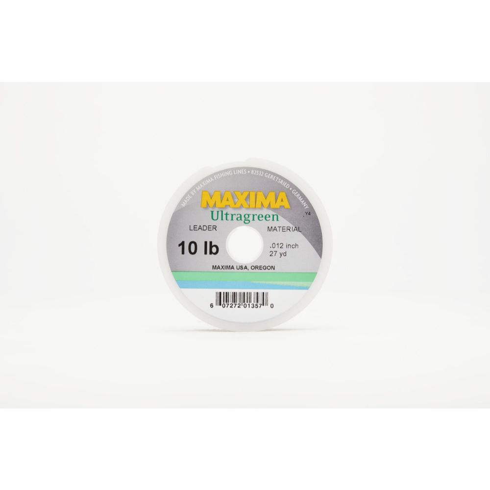 Maxima Ultragreen Leader Wheel 10lb 27yds