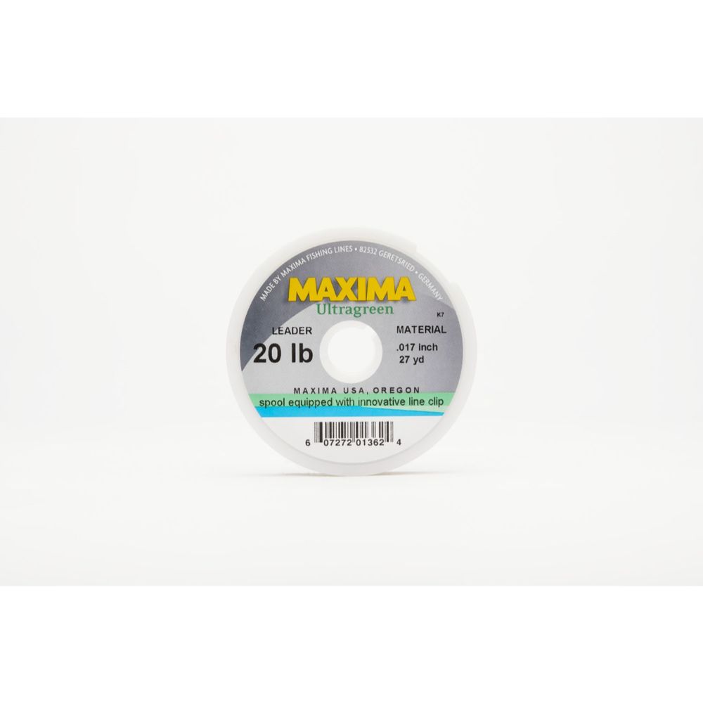 Maxima Ultragreen Leader Wheel 20lb 27yds