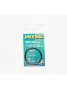 Maxima Knotless Tapered Leader 1x 7.5 ft Clear