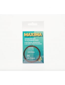 Maxima Knotless Tapered Leader 3x 7.5 ft Clear