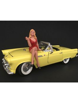 70's Style Figurine IV for 1/24 Scale Models by American Diorama 77504
