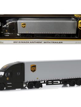 2019 Mack Anthem with Trailer United Parcel Service (UPS) 1/64 Diecast Model by Greenlight 30089