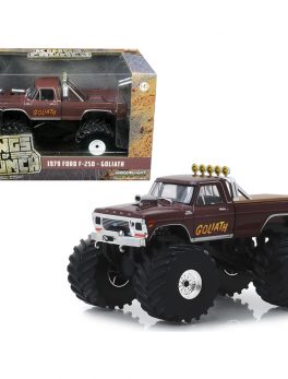 1979 Ford F-250 Ranger Monster Truck with 66-Inch Tires Goliath 1/43 Diecast Model Car by Greenlight 88023