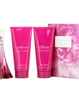 Christian Siriano Silhouette In Bloom Set -eau De Parfum Spray 3.4 Oz and Body Lotion 6.7 Oz and Shower Gel 6.7 Oz For Women