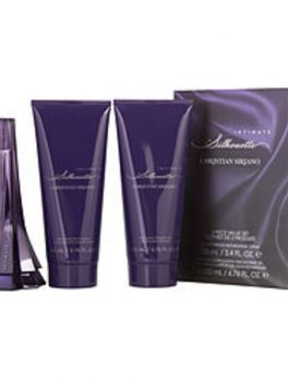 Christian Siriano Intimate Silhouette Set -eau De Parfum Spray 3.4 Oz and Body Lotion 6.7 Oz and Shower Gel 6.7 Oz For Women