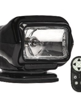 Golight Stryker ST Series Portable Magnetic Base Black Halogen w/Wireless Handheld Remote