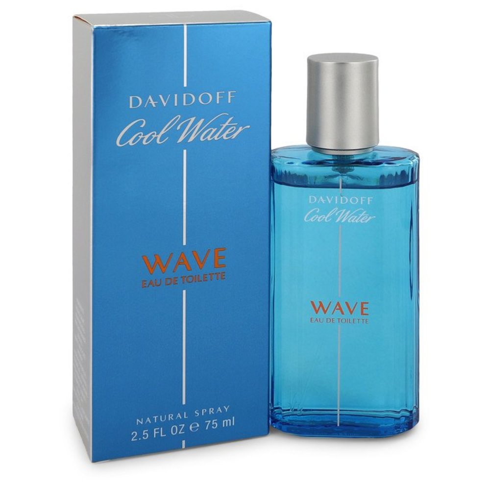 Cool Water Wave By Davidoff Eau De Toilette Spray 2.5 Oz For Men