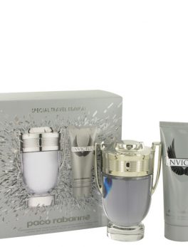 Invictus By Paco Rabanne Gift Set -- 3.4 Oz Eau De Toilette Spray + 3.4 Oz Shower Gel For Men