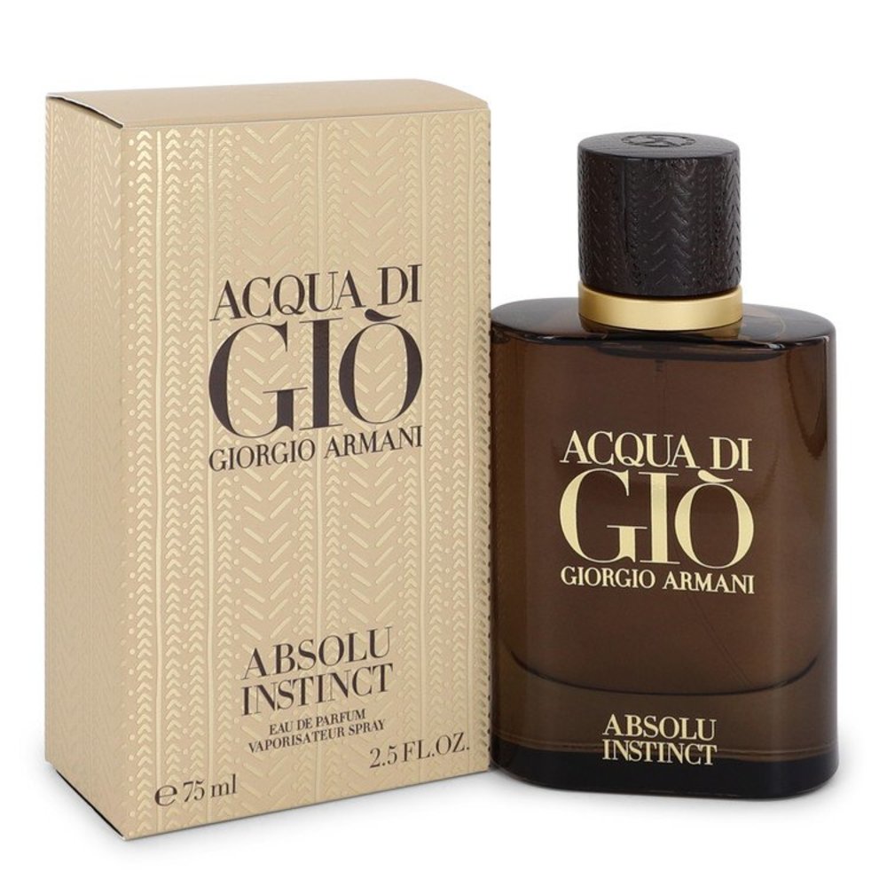 Acqua Di Gio Absolu Instinct By Giorgio Armani Eau De Parfum Spray 2.5 Oz For Men